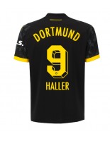 Borussia Dortmund Sebastien Haller #9 Venkovní Dres 2023-24 Krátký Rukáv